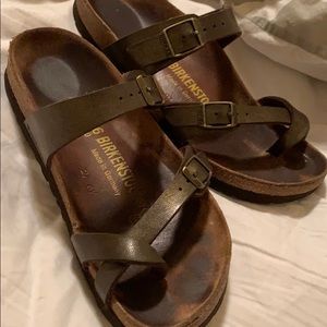 Birkenstocks fairly worn